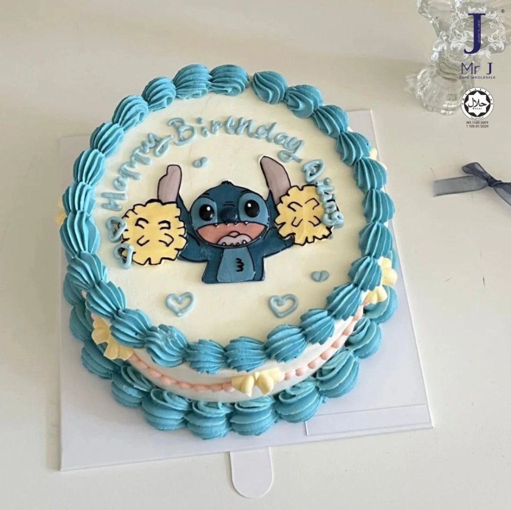 Stitch Birthday Cake Stitch Birthday Cake