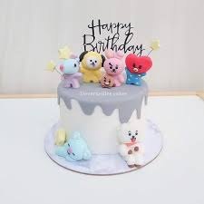 Bt21 Birthday Cake