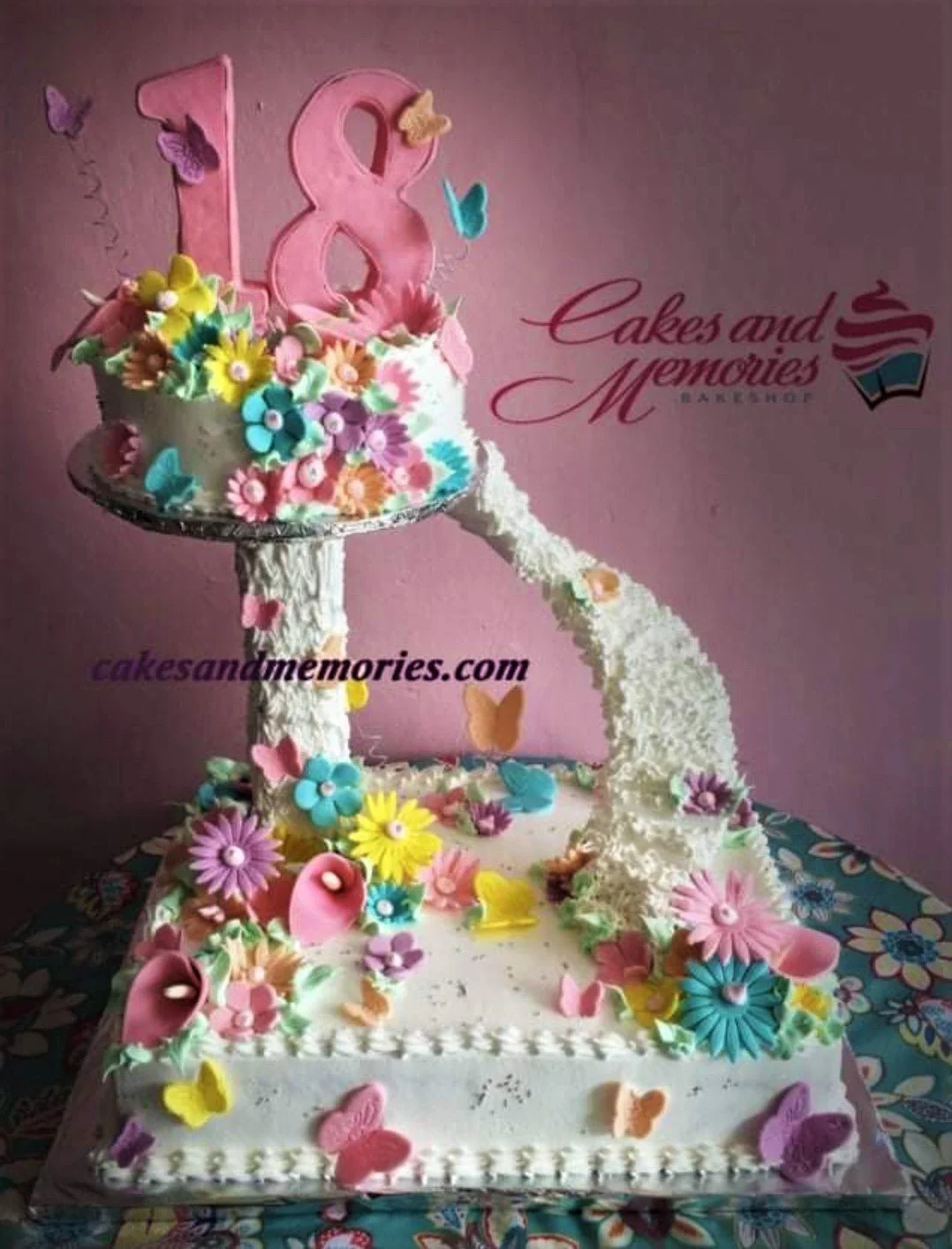 18th Birthday Debut Cake