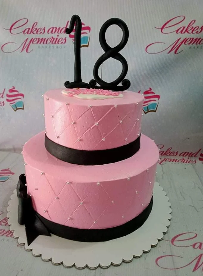 18th Birthday Women Cake Design