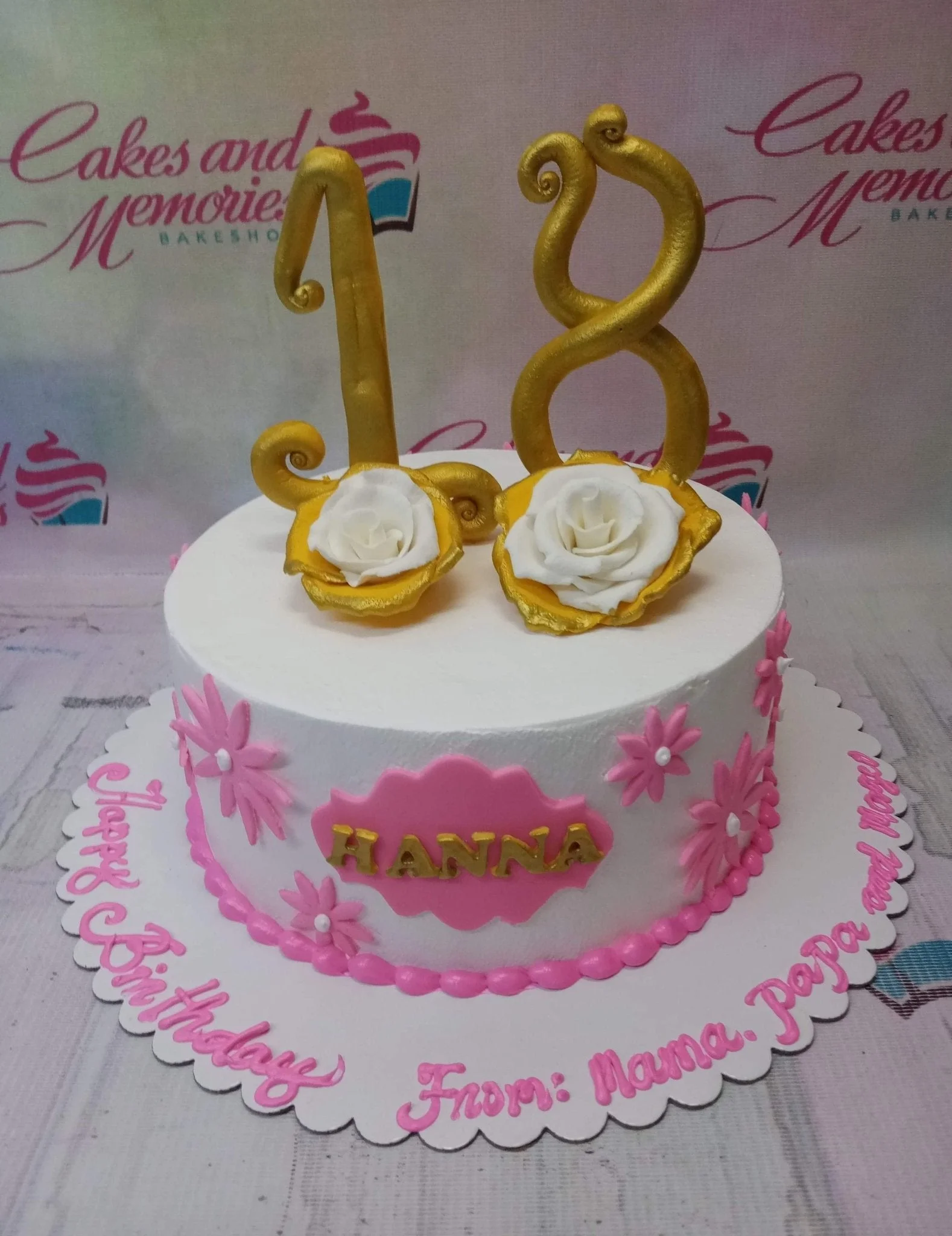 18th Birthday Fortnite Cake Design