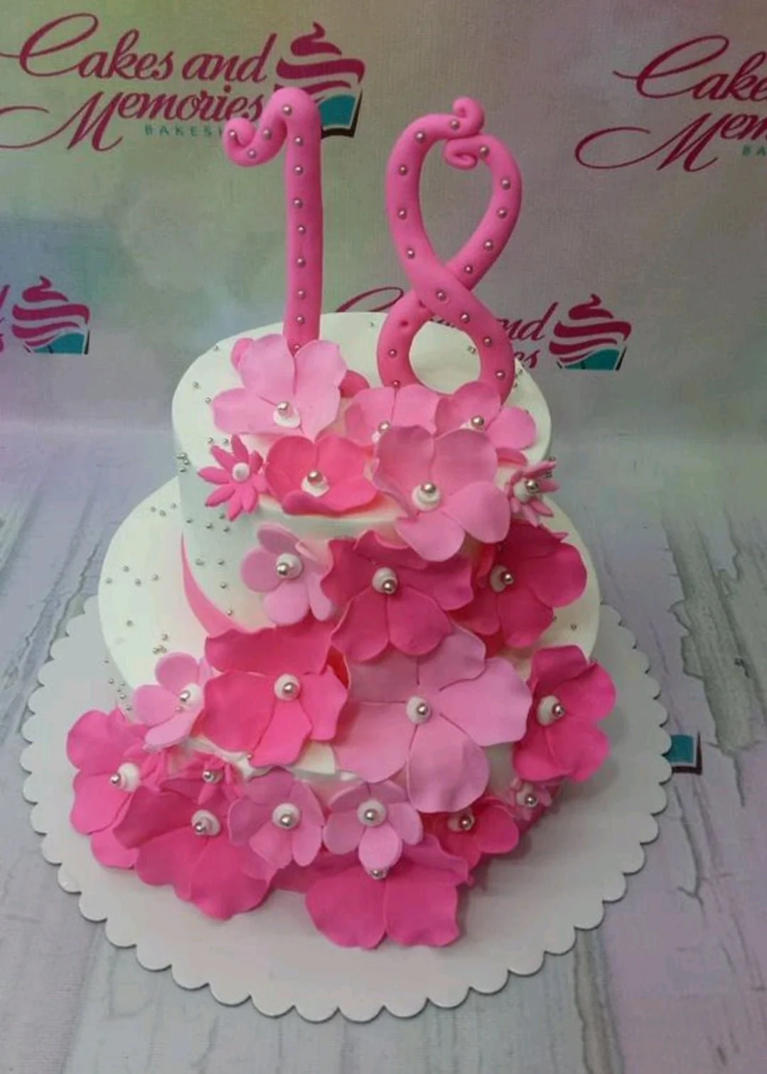 18th Birthday Camping Cake Design