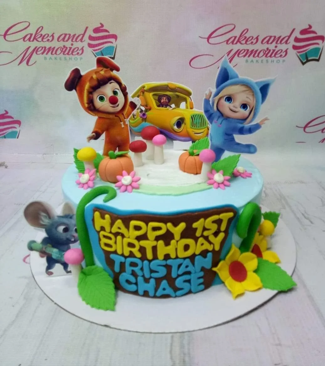 1st Birthday Shopkins Cake Design