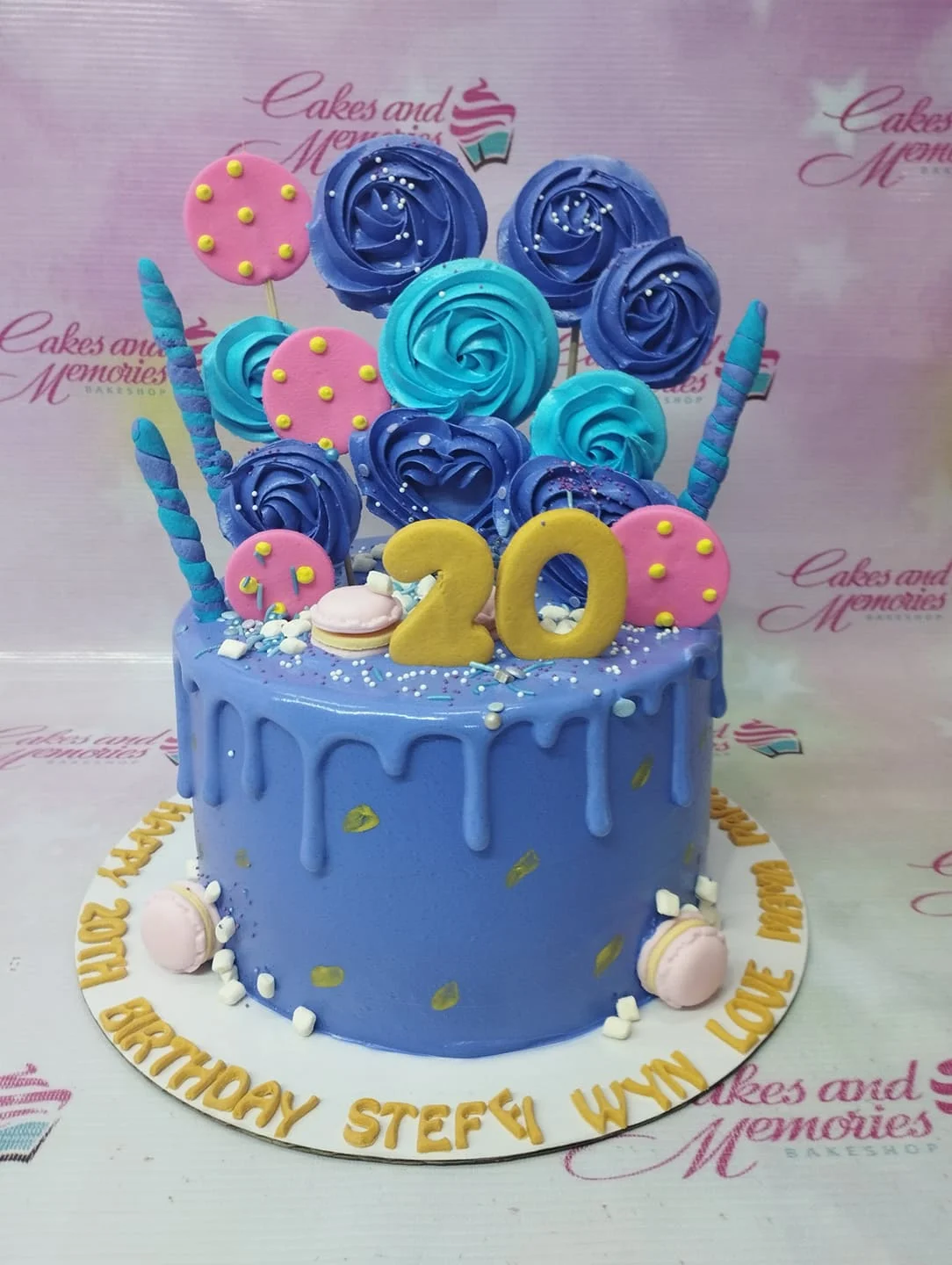 20th Birthday Merida Cake Design