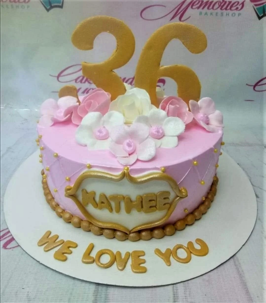 36th Birthday Fortnite Cake Design