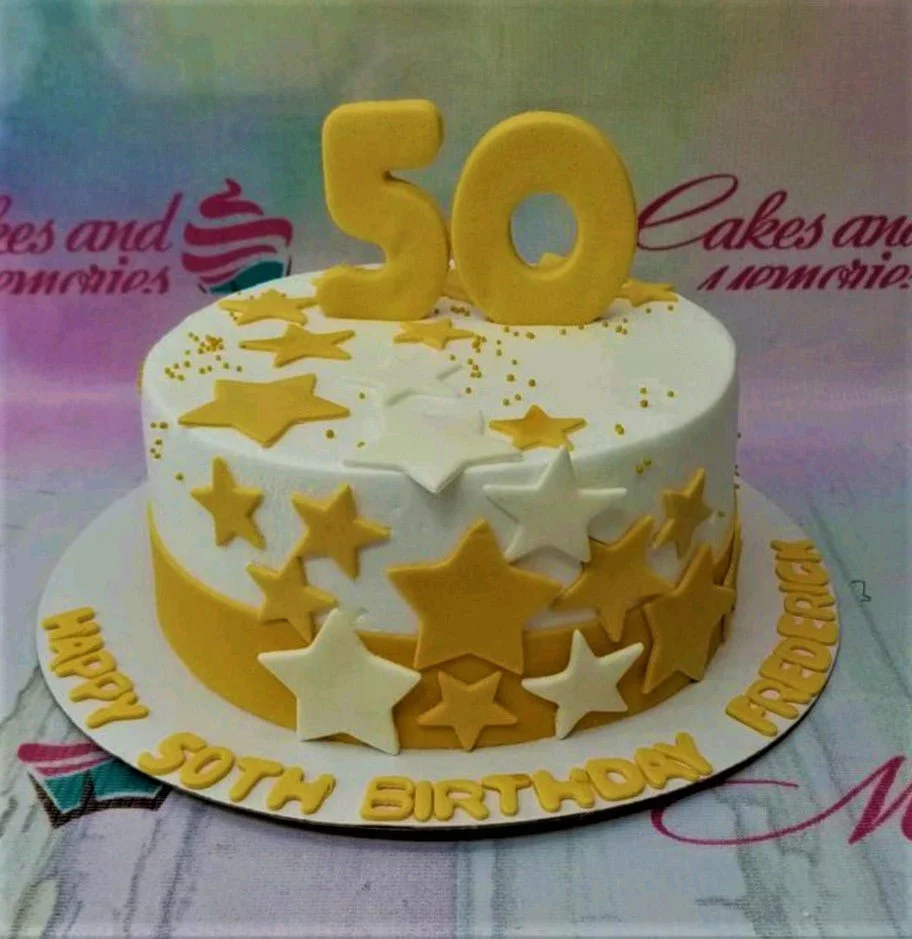 50th Birthday Starwars Cake Design
