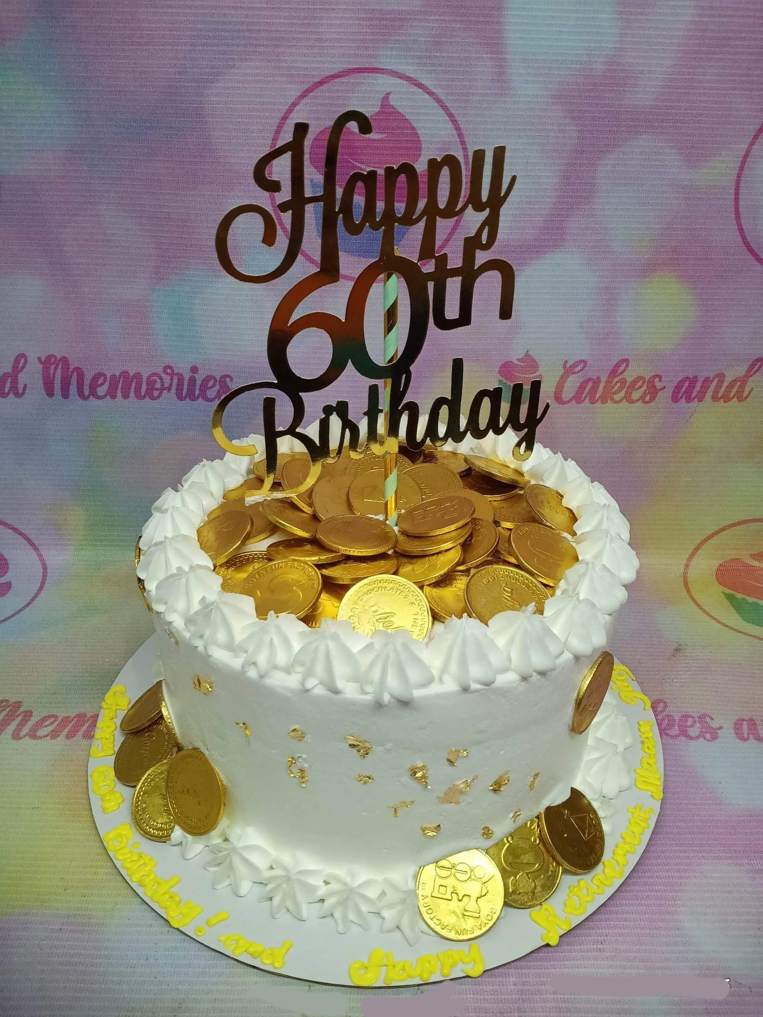 60th Birthday Cake