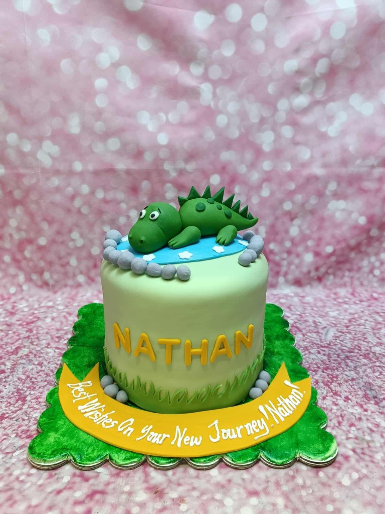 alligator dinosaur, jungle