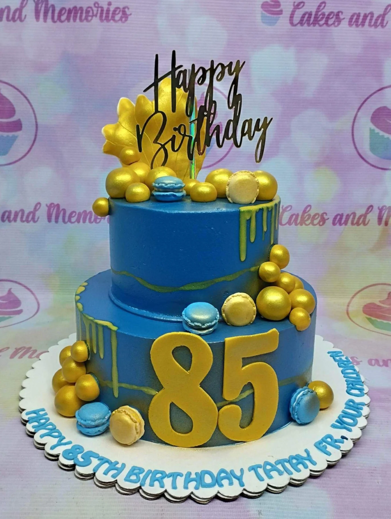 85th Birthday Cake