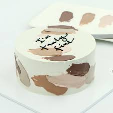 Abstract Ironic Sonic Cake Design