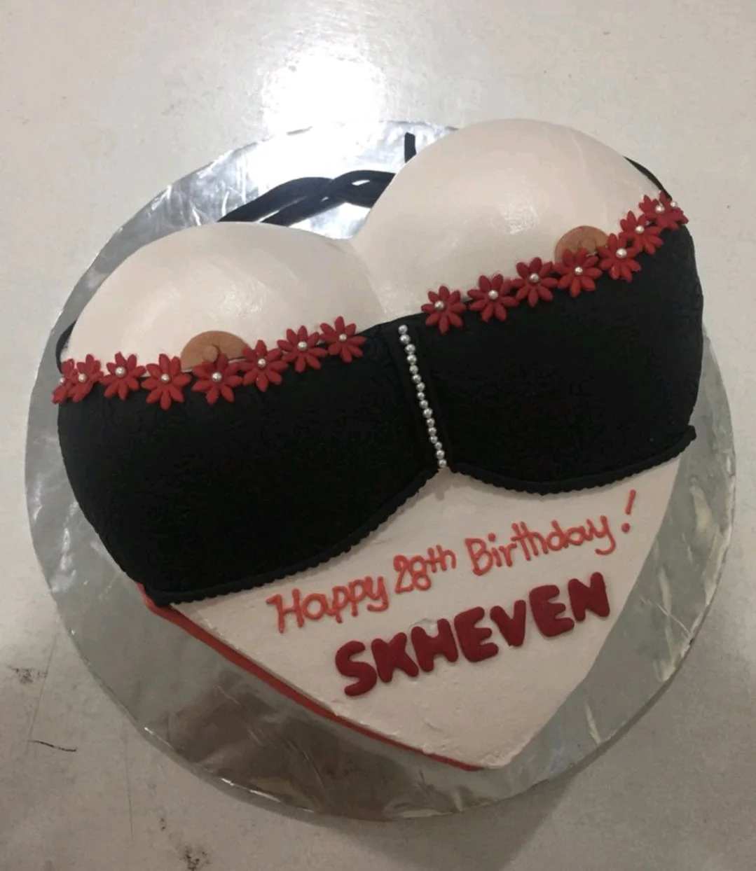 Adult Birthday Debut Cake Design