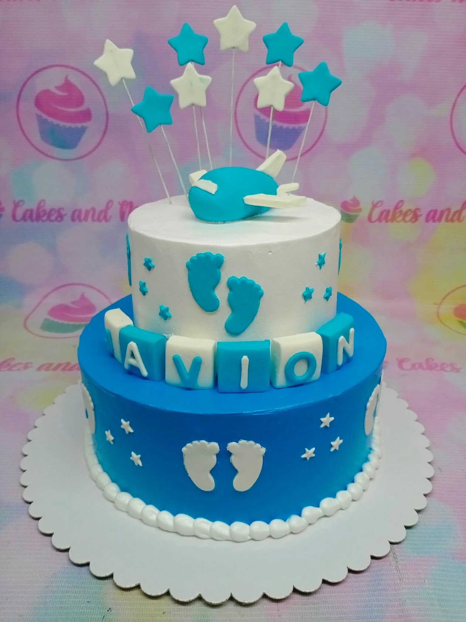 Airplane Starwars Cake Design