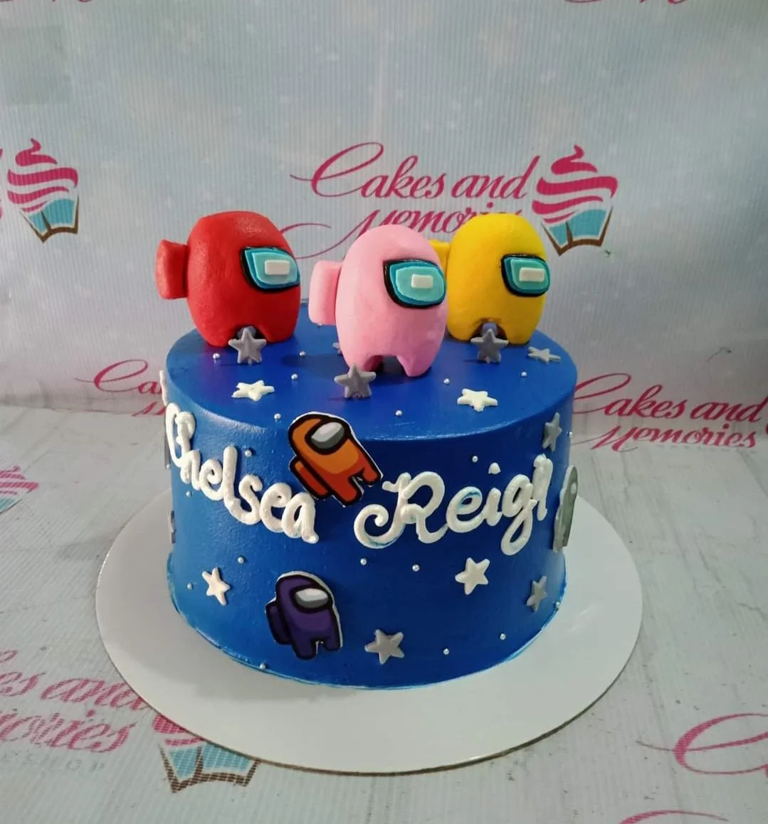 Among Us Cake
