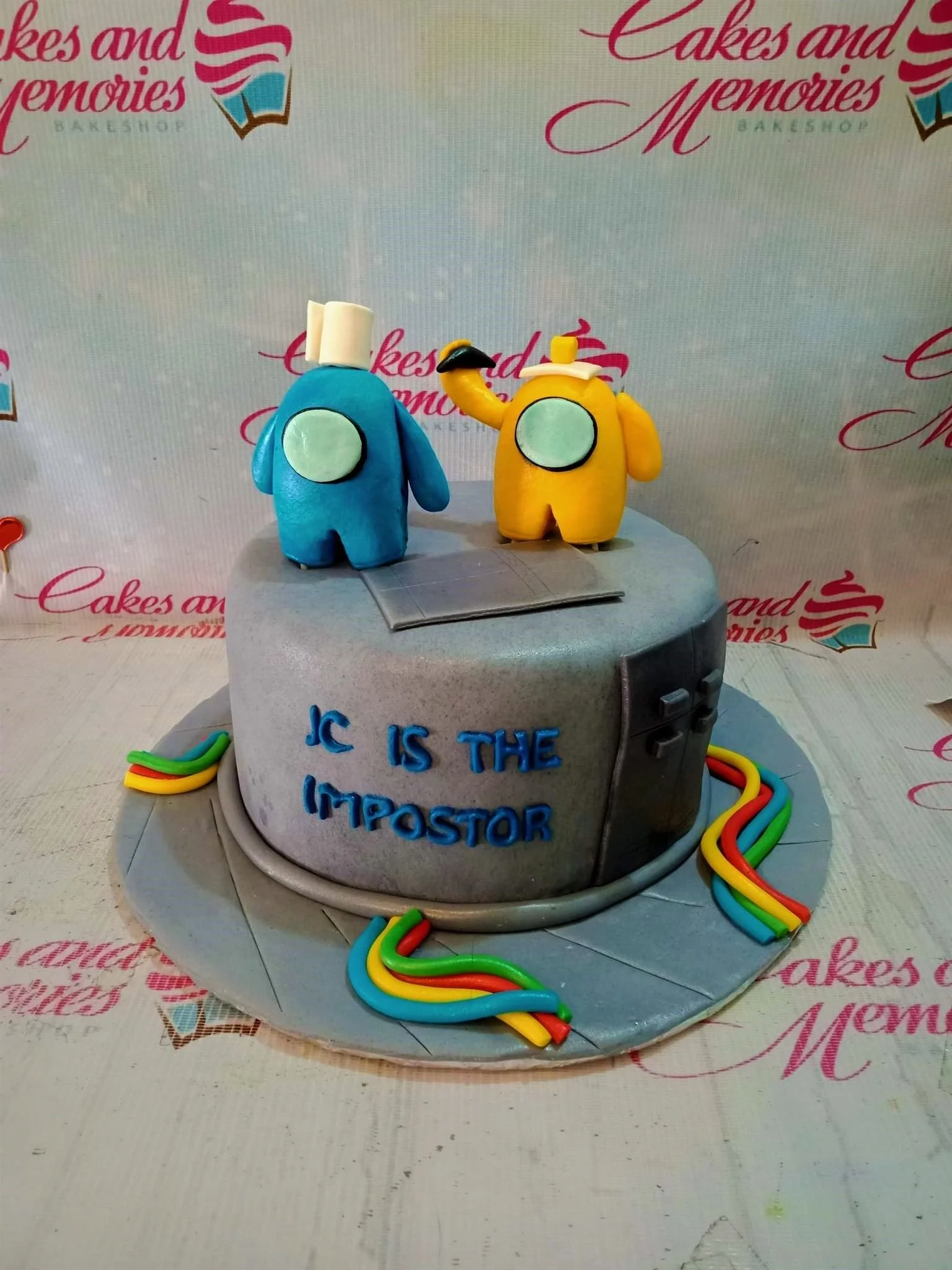 Among Us Cake
