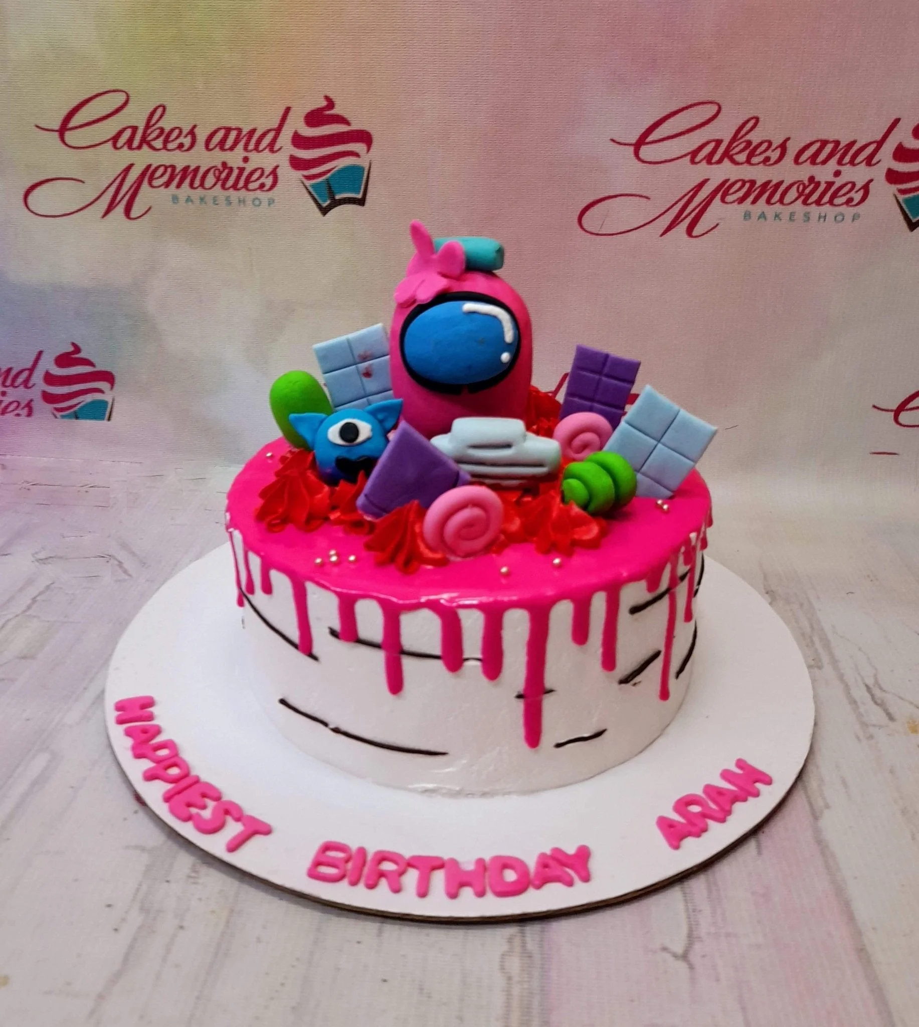 Among Us Cake