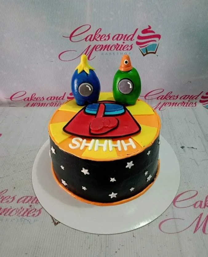 Among Us Cake