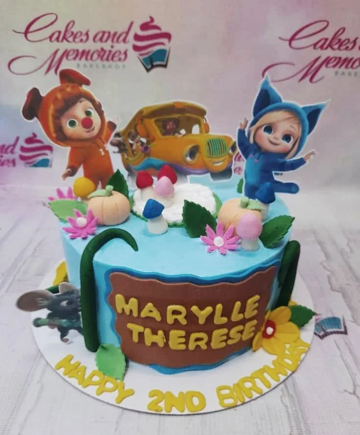 Animated Character Shopkins Cake Design