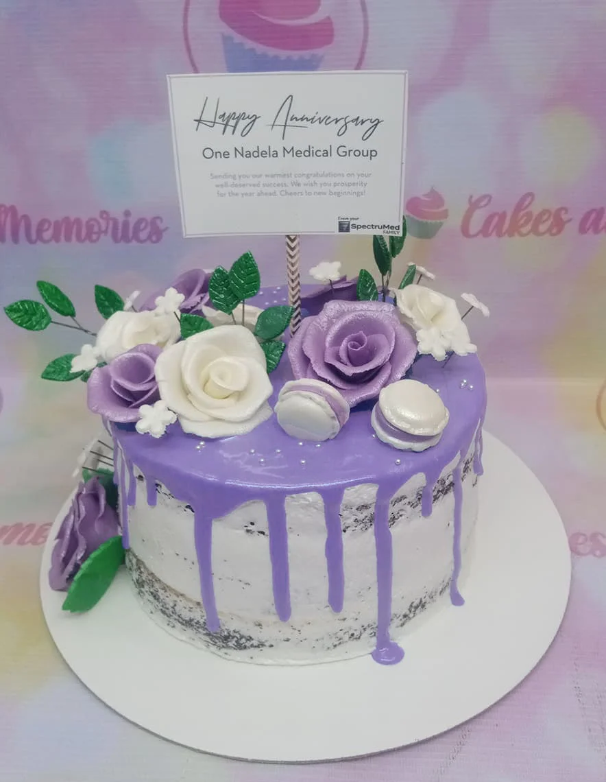 Anniversary Sew Cake Design