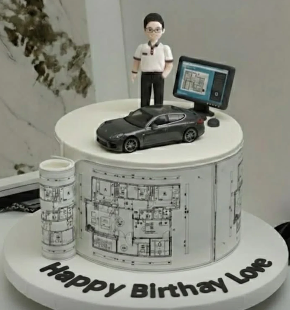 Architect Birthday Cake