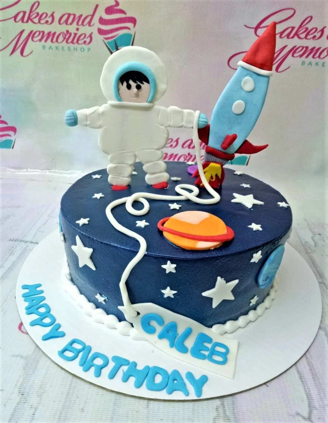 Astronaut Space Space Jam Cake Design