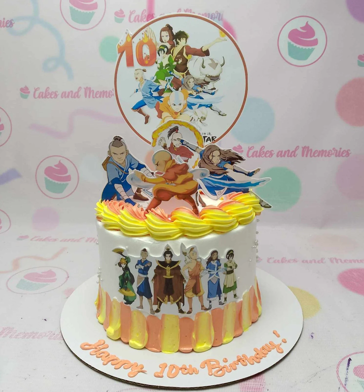 Avatar The Last Airbender Cake