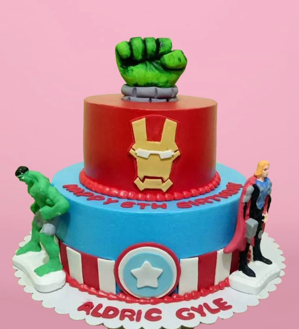 Avengers Cake