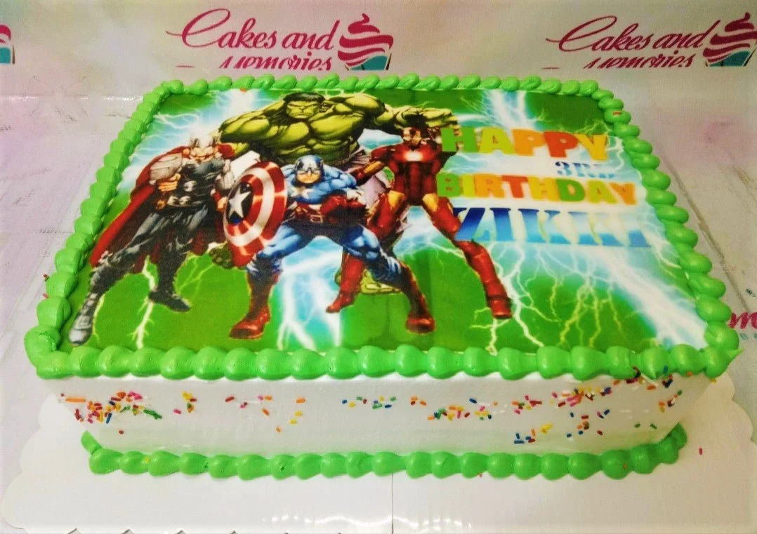 Avengers Cake