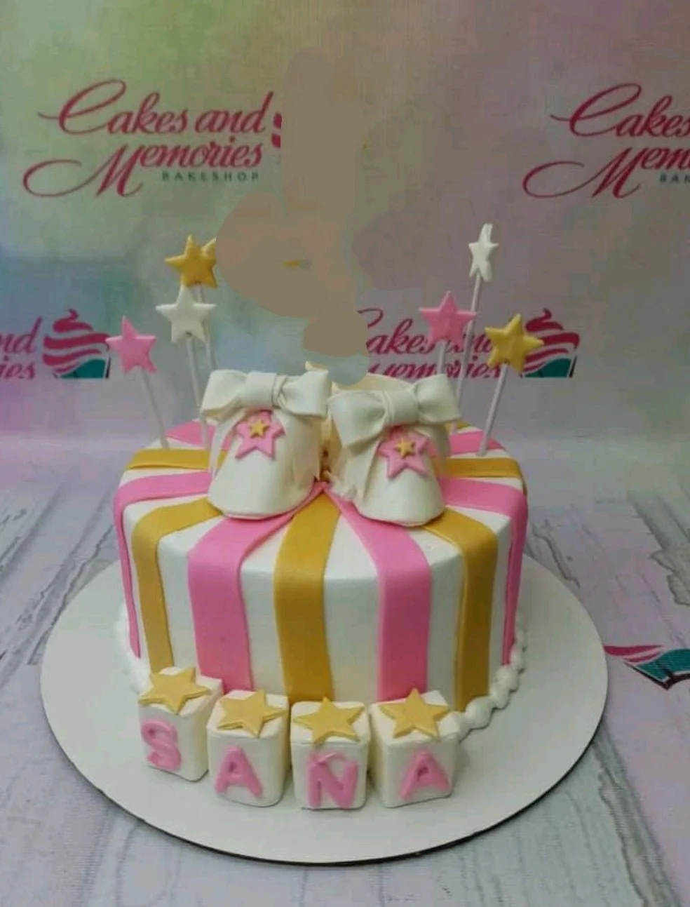 Baby Girl Bags & Shoes Cake Design