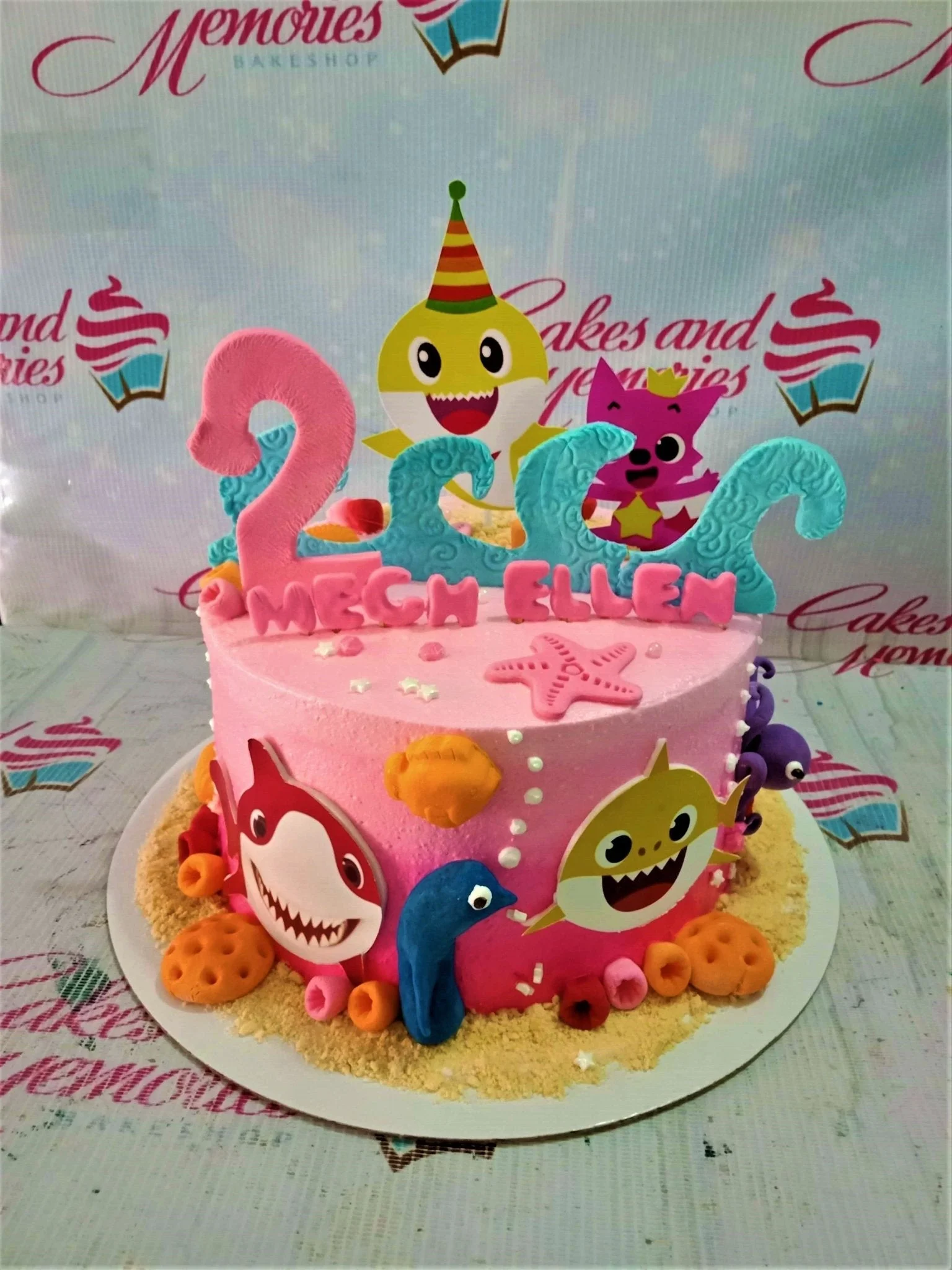 Baby Shark Cake