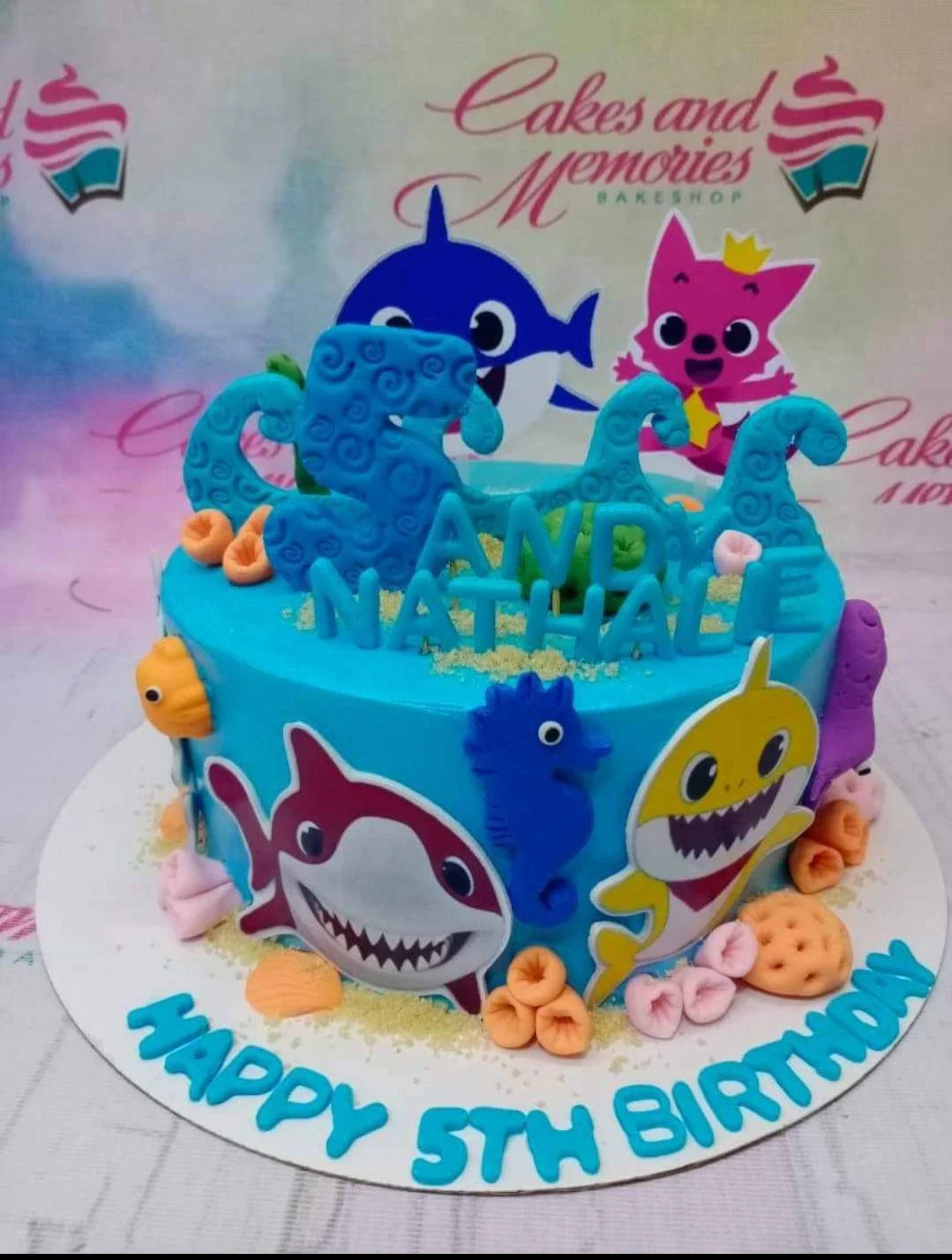 Baby Shark Cake