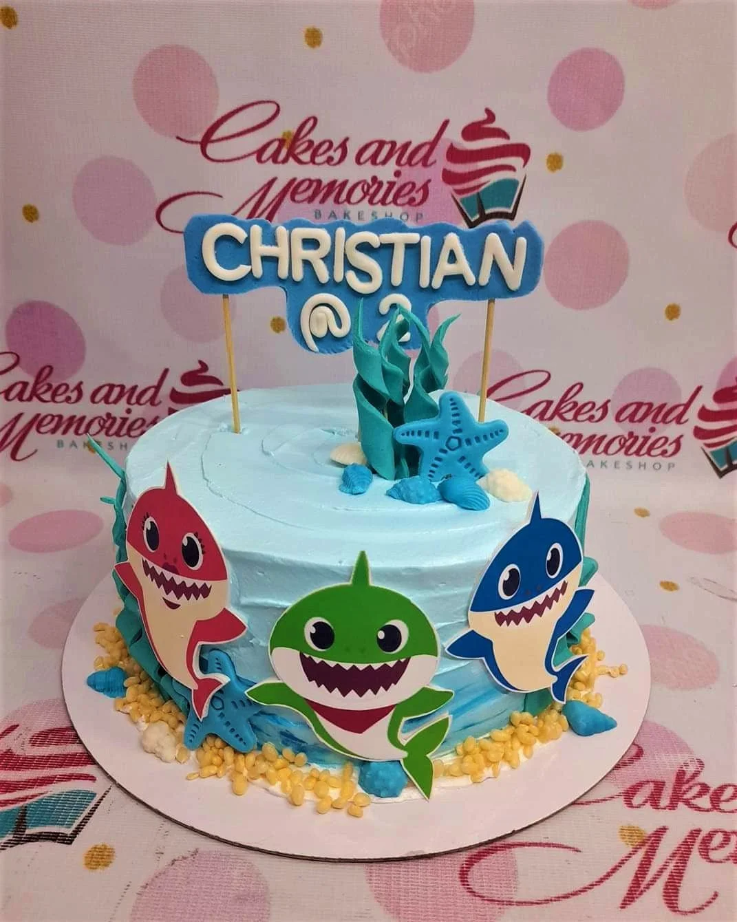 Baby Shark Cake