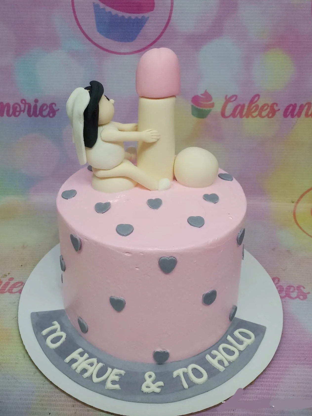 Bachelorette Bridal Shower Cake Design