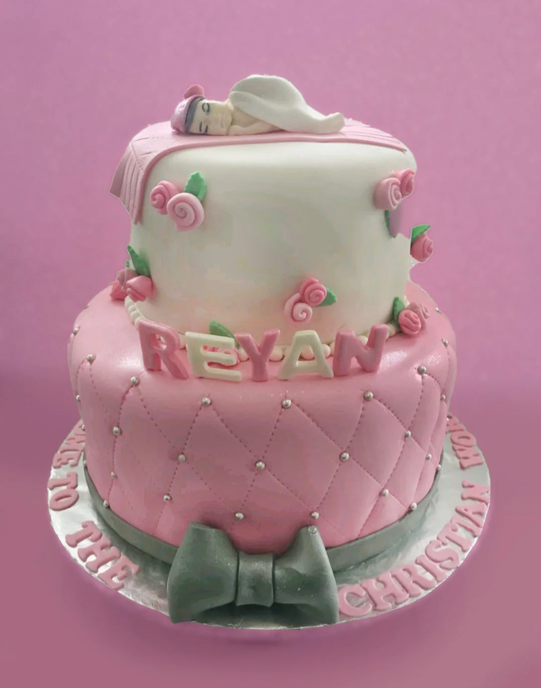 Baptism Cake