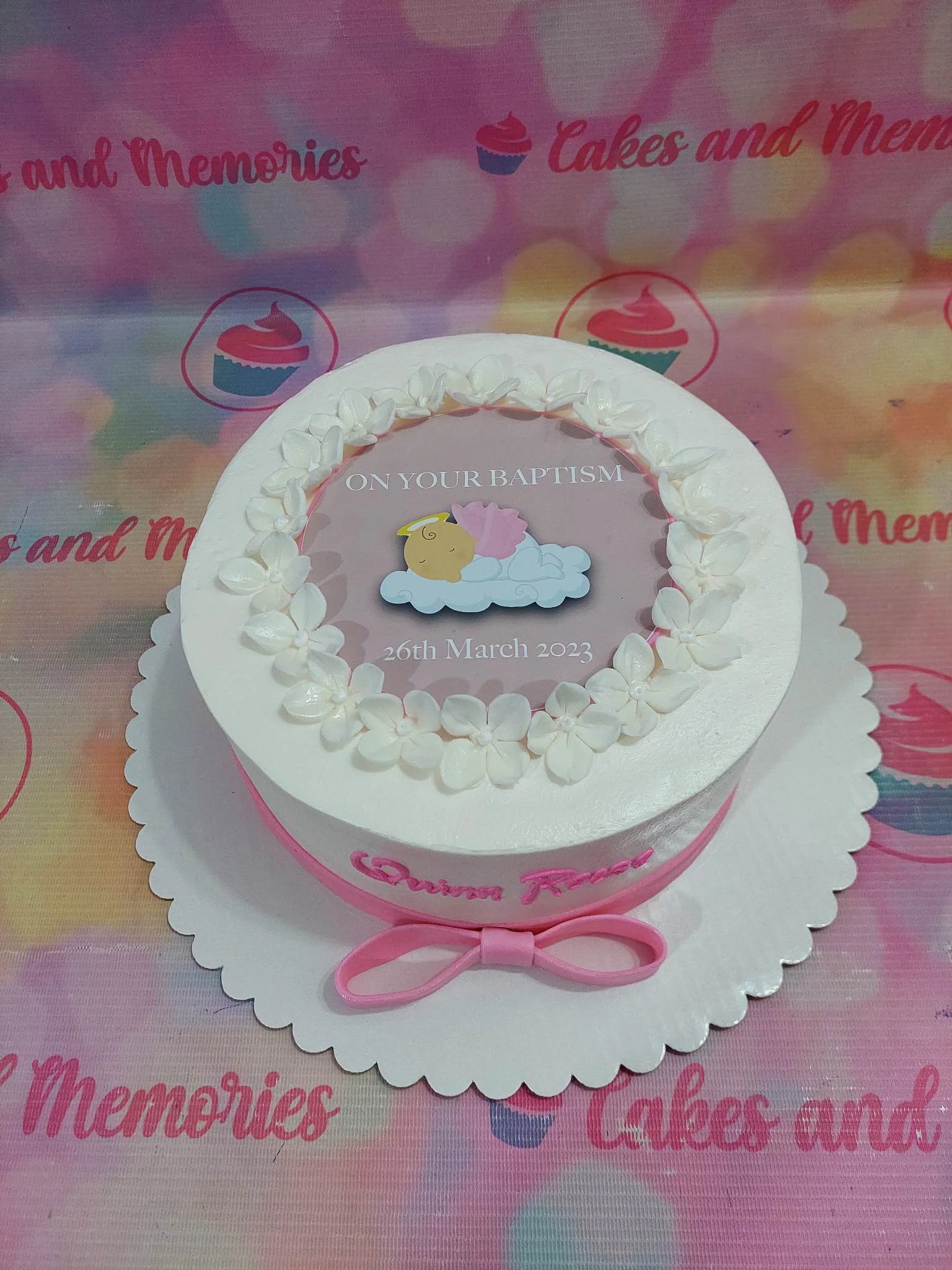 Baptism Cake