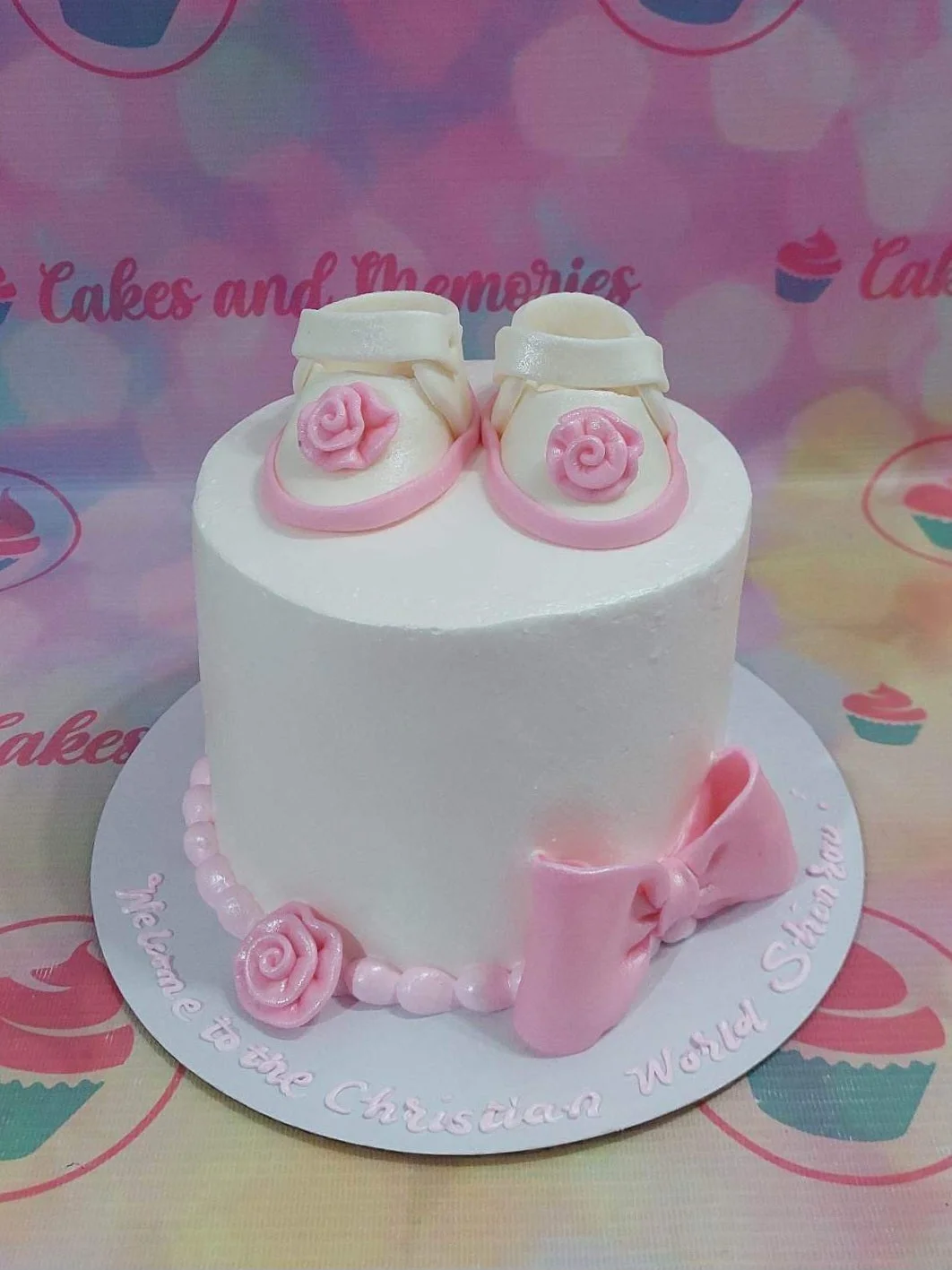 Baptism Cake