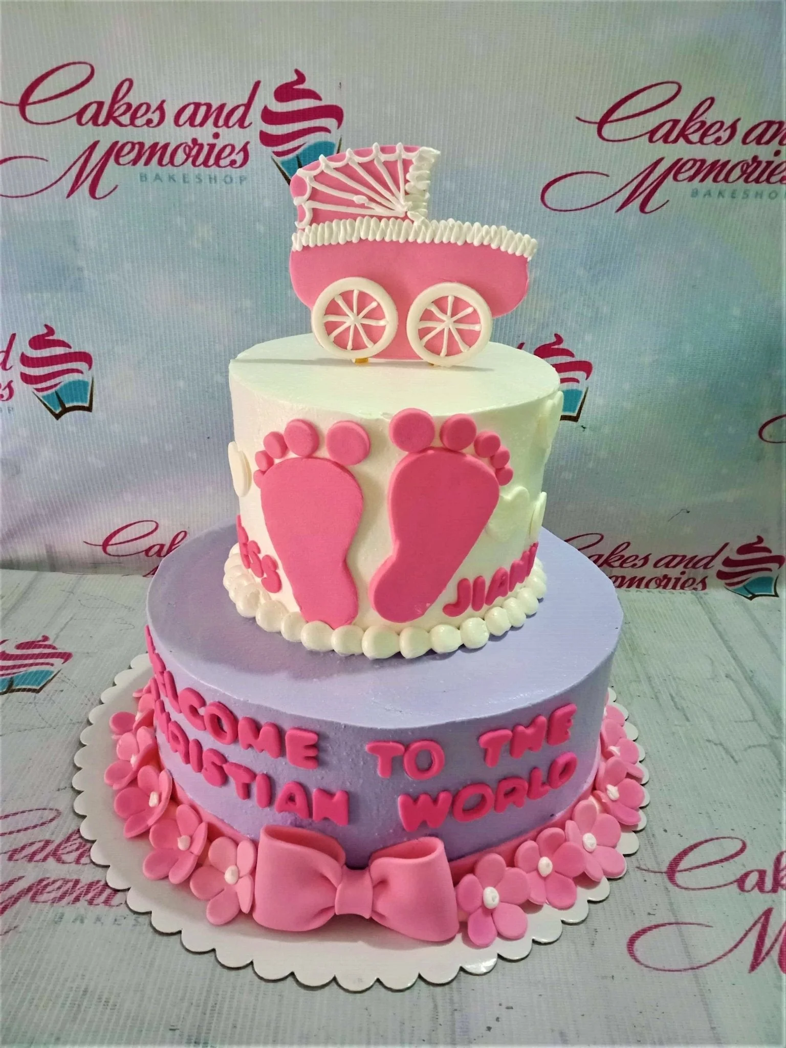 Baptism Cake