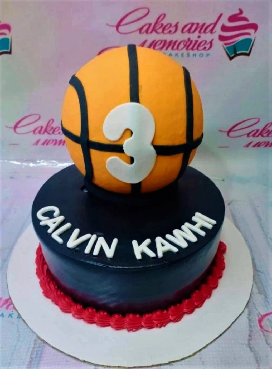 Basketball Sports Cake Design
