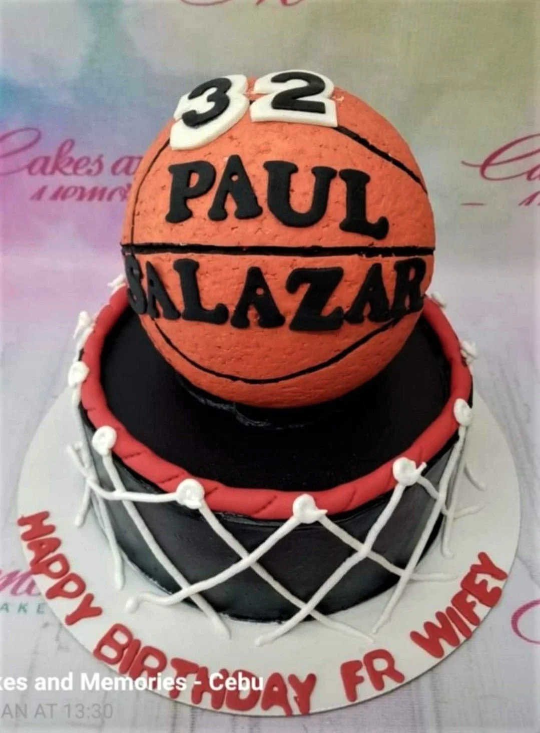 Basketball Nerf Cake Design