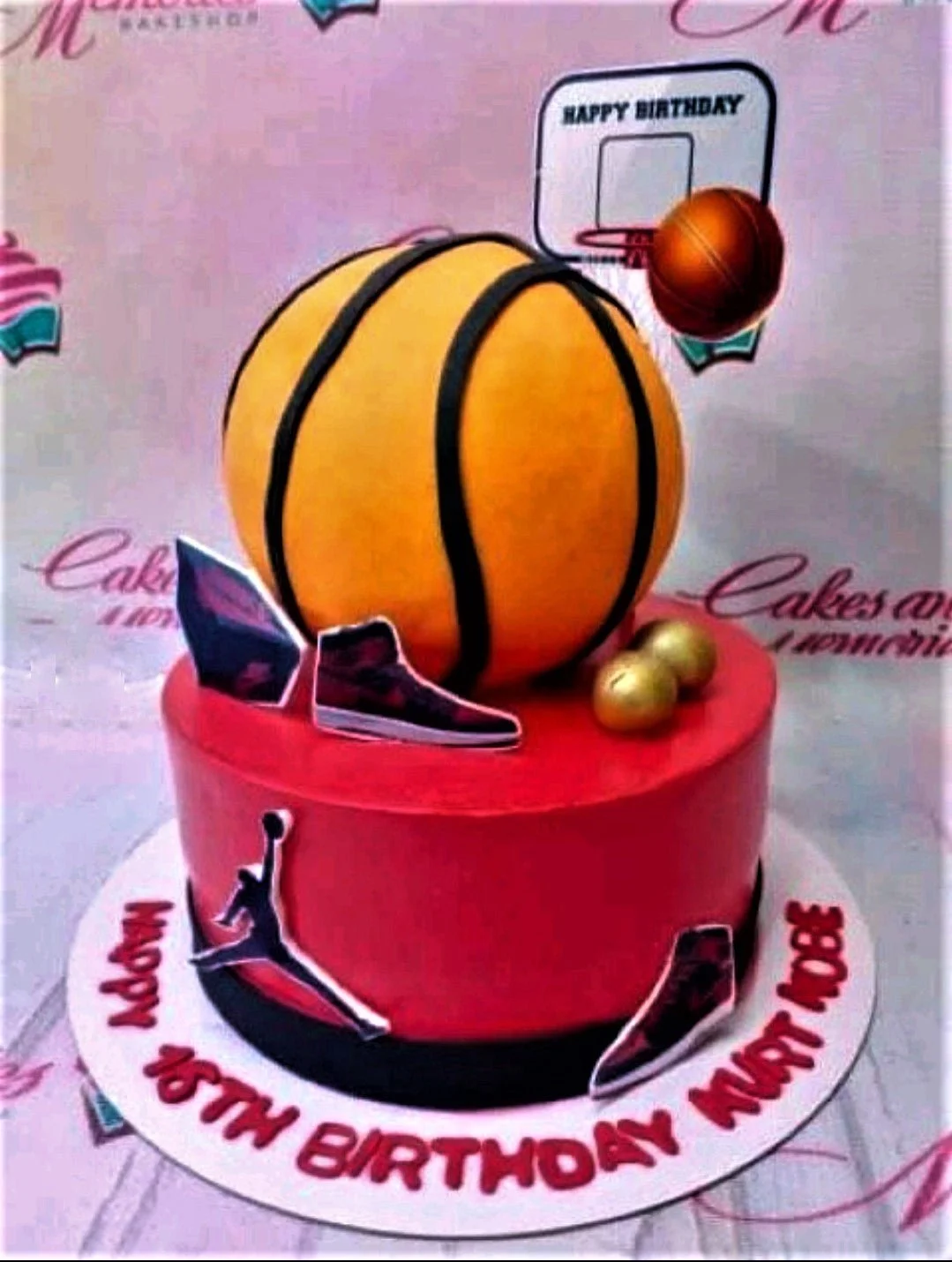 Basketball Cake