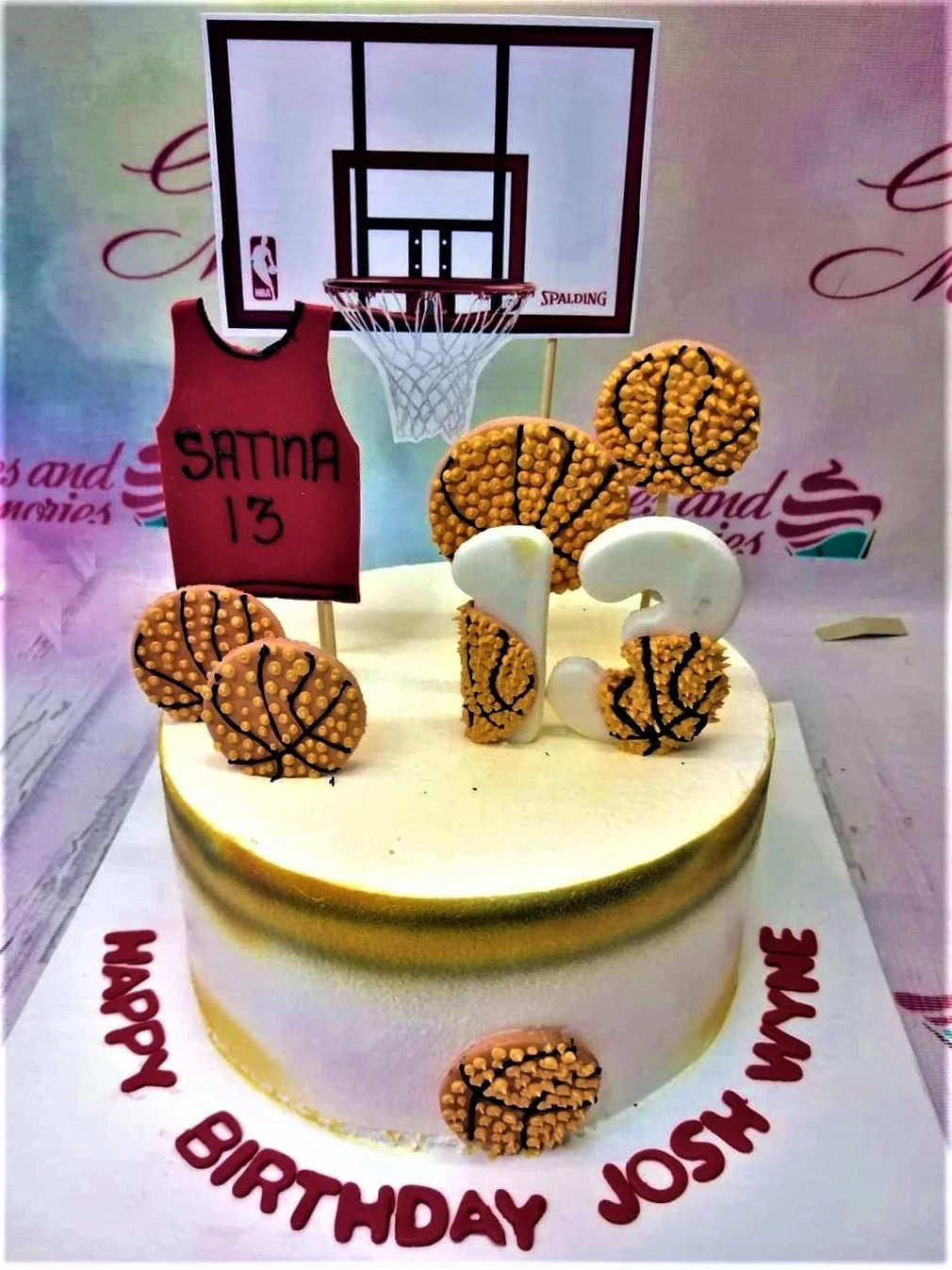 Basketball Cake