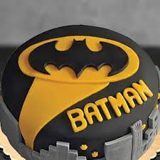 Batman Yellow Cake