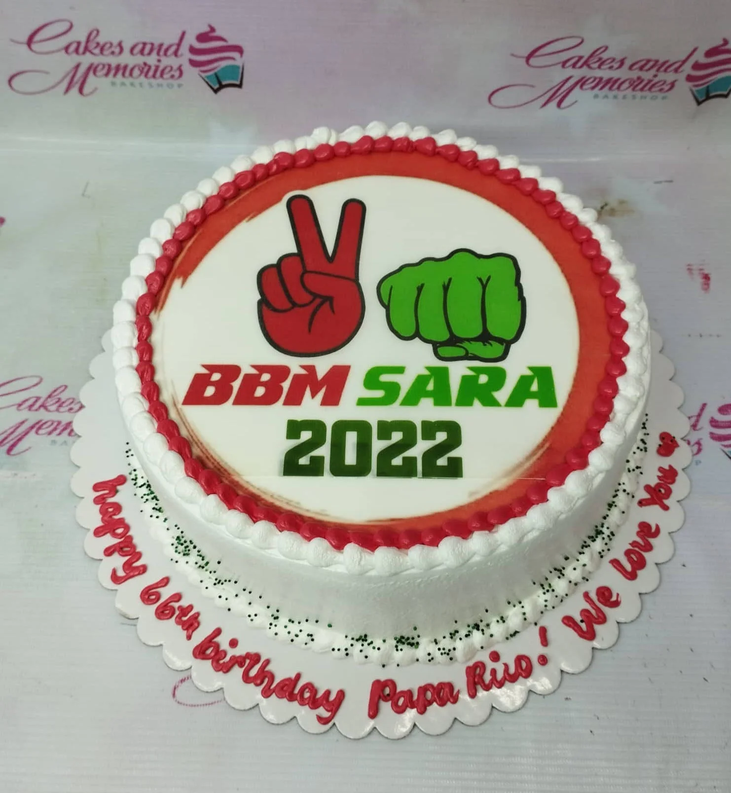 Bbm Sara 2022 Camping Cake Design