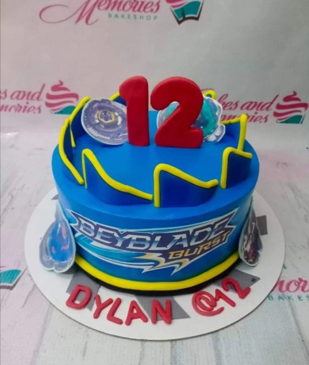 Beyblade Cake
