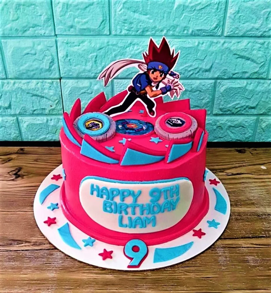 Beyblade Cake