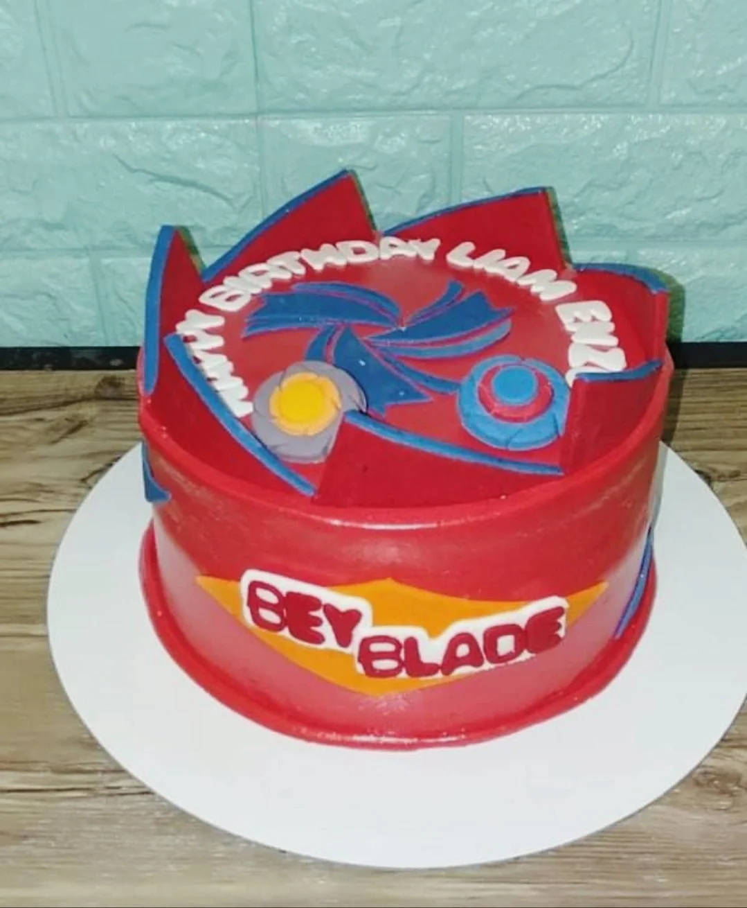 Beyblade Cake