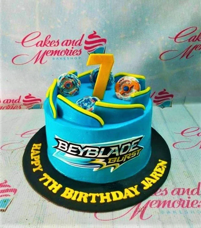 Beyblade Cake
