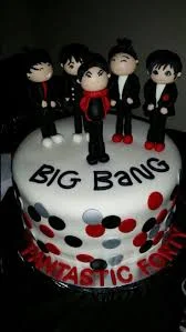 Big Bang Kpop Big Hero Cake Design
