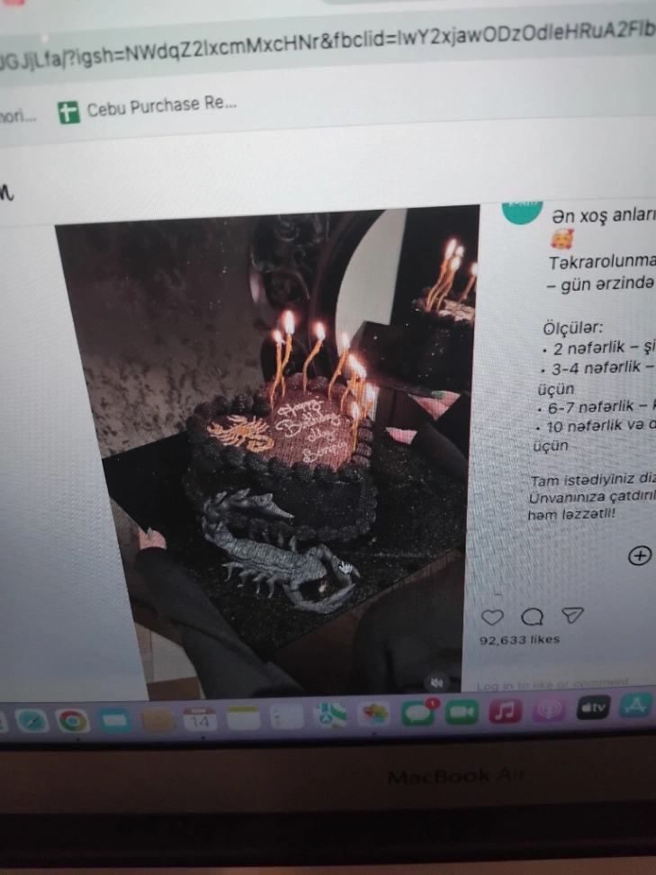 Birthday Black Darna Cake Design