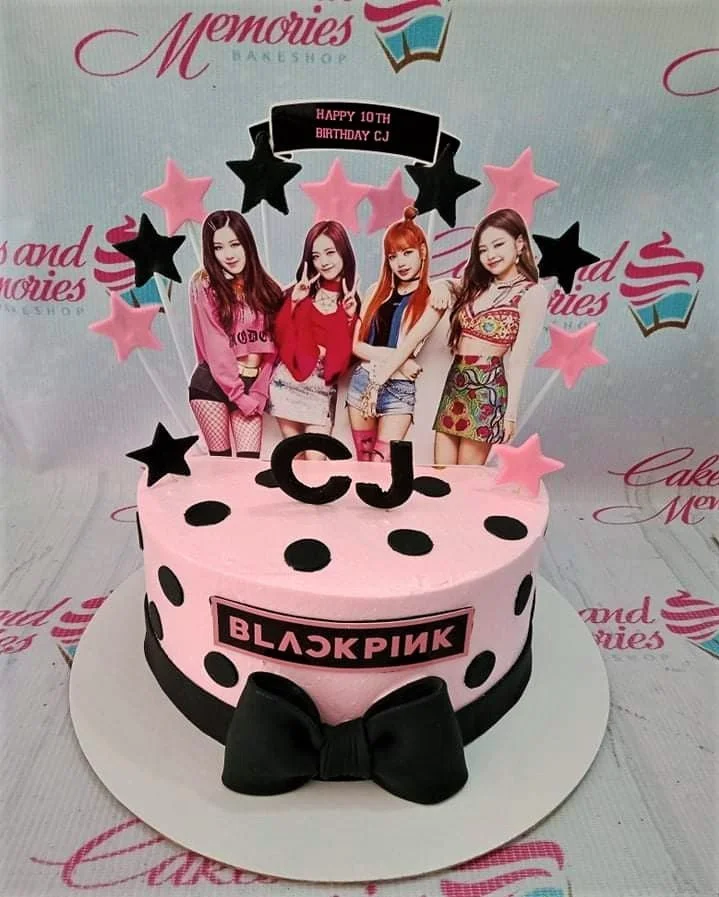 Blackpink Kpop Dedication Cake Design