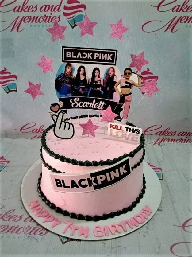 Blackpink Kpop Cake